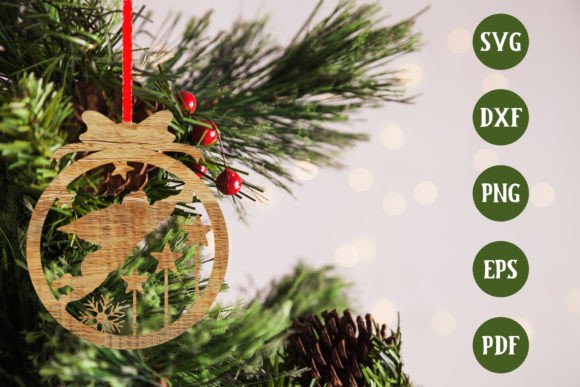 Download Christmas Tree Ornament SVG Laser Cut - Christmas tree ornament svg Collection