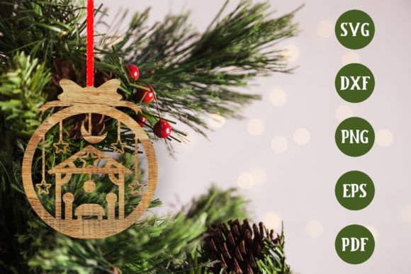 Download Christmas Tree Ornament SVG Laser Cut - Christmas tree ornament svg Collection