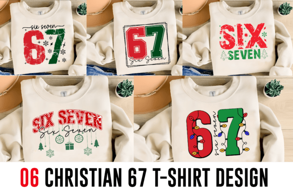Download Six Seven Christmas T-shirt Bundle - Six seven Collection