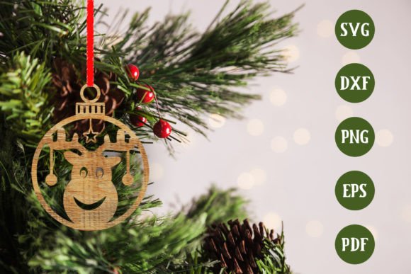 Download Christmas Tree Ornament SVG Laser Cut - Christmas tree ornament svg Collection
