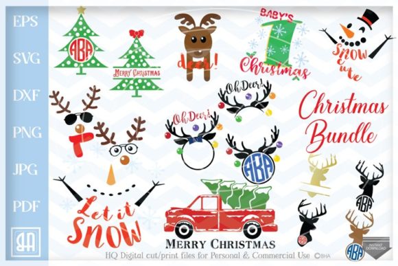 Download Christmas Bundle SVG, Christmas Designs - Christmas bundle Collection